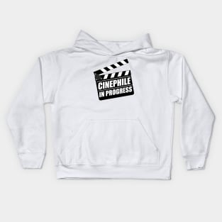 Cinephile In Progress Kids Hoodie